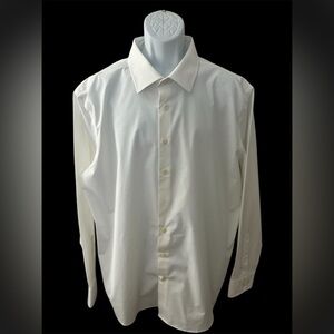 Goodfellow & Co White Standard Fit Button-Down Long Sleeve Shirt Men’s XXL
